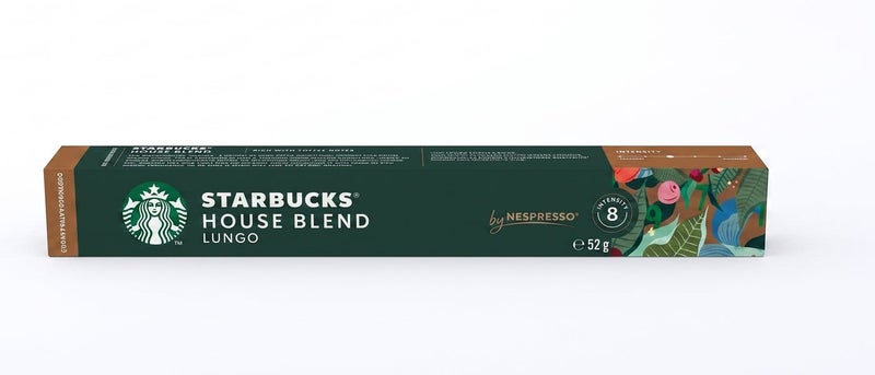 Starbucks Nespresso House Blend Lungo 10 Capsules 52grams - Image 3