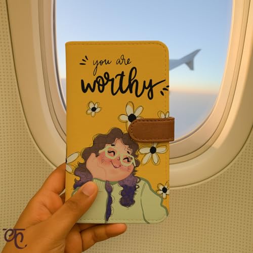 Kalankit Passport Wallet for Women | Vegan Leather Bi-Fold Long Wallet & Travel Purse | Valentine Gift for Her, Valentine Gifts for Women | Worthy - Image 2