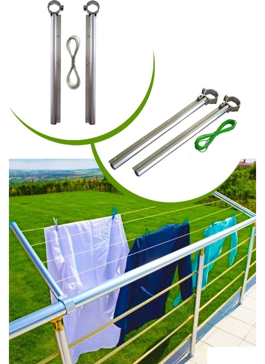 Gray Aluminum Balcony Laundry Hanger Balcony Iron Clothes Hanger Aluminum For Round Railings - pzsku/ZD623DD34B16F36A92731Z/45/_/1730837724/a69a60e7-44c7-4f28-b5fa-6828bf08bd98