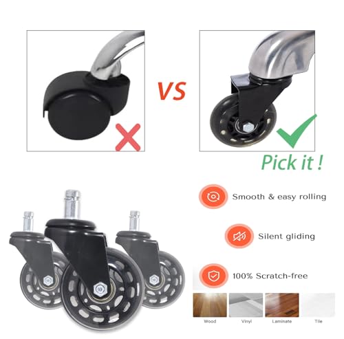 Syiole Hydraulic Saddle Stool with Wheels Height Adjustable Stylish Ergonomic Rolling Swivel Chair for Hygienic Clinic Salon Tatoo Massage Office Camel - Image 5