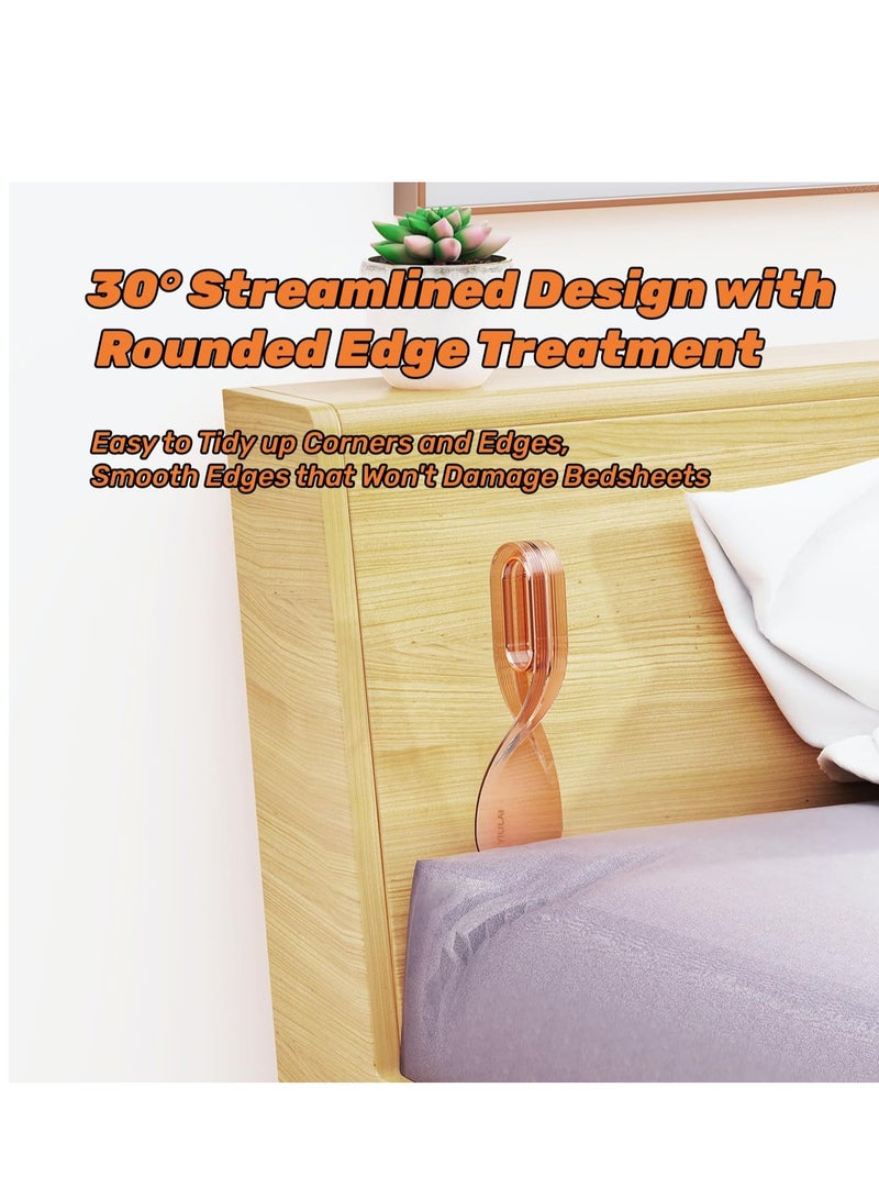 SYOSI Bed Maker and Mattress Lifter Tool 2 in 1 Sheet Tucker Easily Lift Hold The for Changes, Effortlessly Tuck Fitted Flat  - Image 4