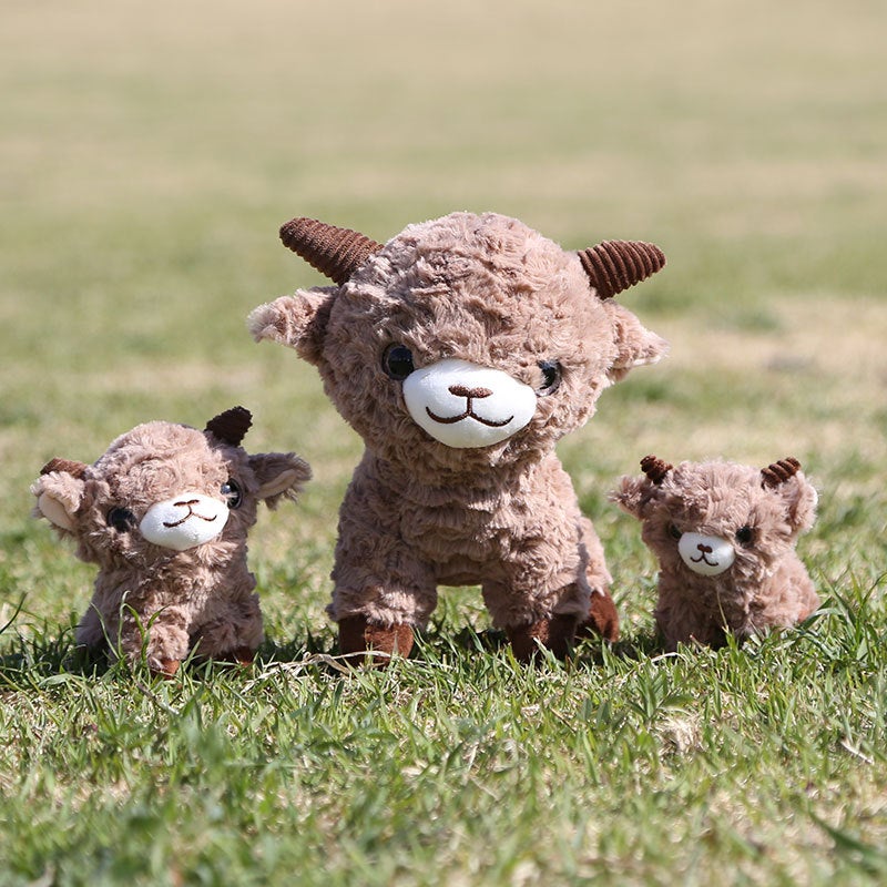 Xinjiang Sheep Plush Toy Keychain - Image 2