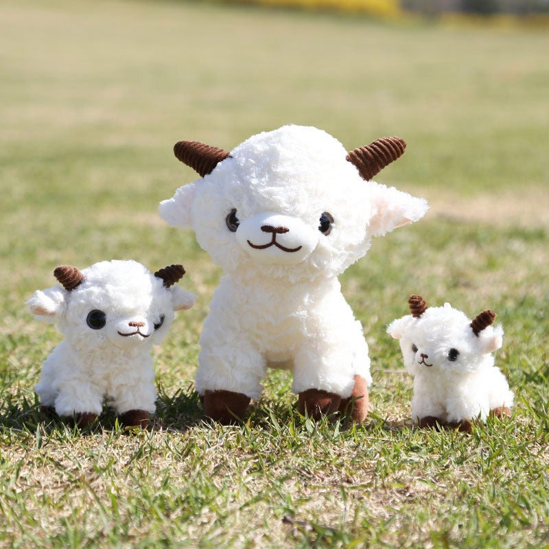 Xinjiang Sheep Plush Toy Keychain - Image 3