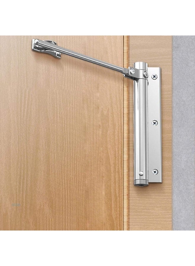 The automatic door closer automatically closes the door after it is opened, preventing doors from remaining open. - Image 1