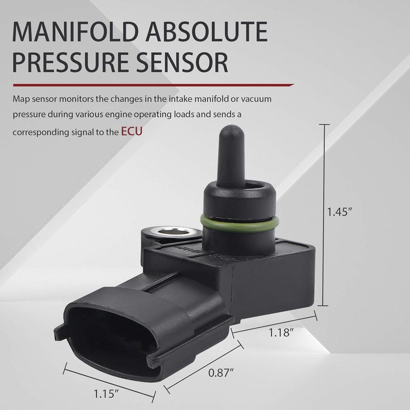 OTUAYAUTO MAP Manifold Absolute Pressure Sensor for Hyundai and Kia Vehicles - Image 4