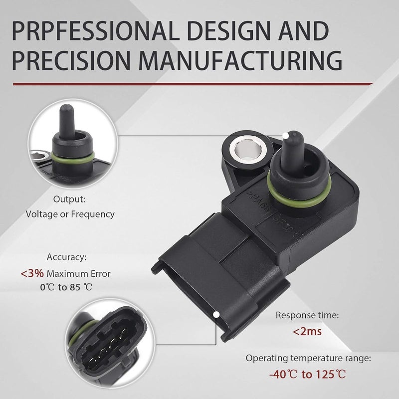 OTUAYAUTO MAP Manifold Absolute Pressure Sensor for Hyundai and Kia Vehicles - Image 2