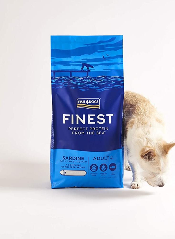 Fish4Dogs Sardine With Sweet Potato Large Kibble Adult Dog Dry Food 6Kg - Image 3