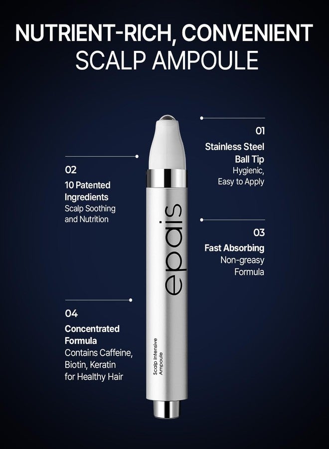 EPAIS Scalp Intensive Ampoule, Nourishing and Hydrating Serum for Fuller-Looking Hair, Safe & Gentle Hair Care, Biotin, Keratin, Clinically Tested 0.5fl.oz - Image 4