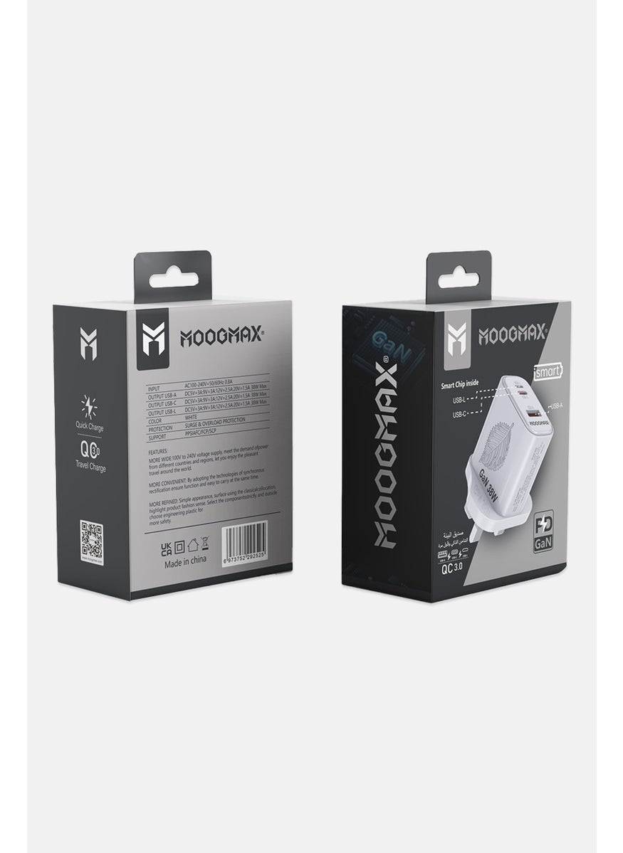 MOOGMAX MX2 Home Charger, White  - Image 2