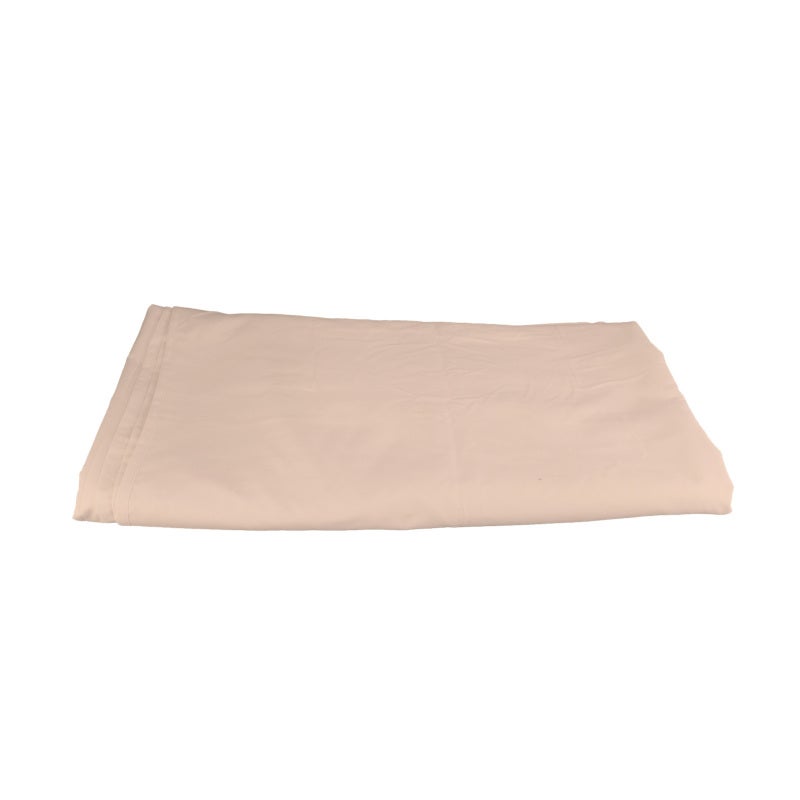 Tencel Bed Sheet 245x250cm Pink Washed Silky Fabric - Exquisite Embroidery Craftsmanship Cooling Bed Sheet for Home Bedroom Decor - Image 1