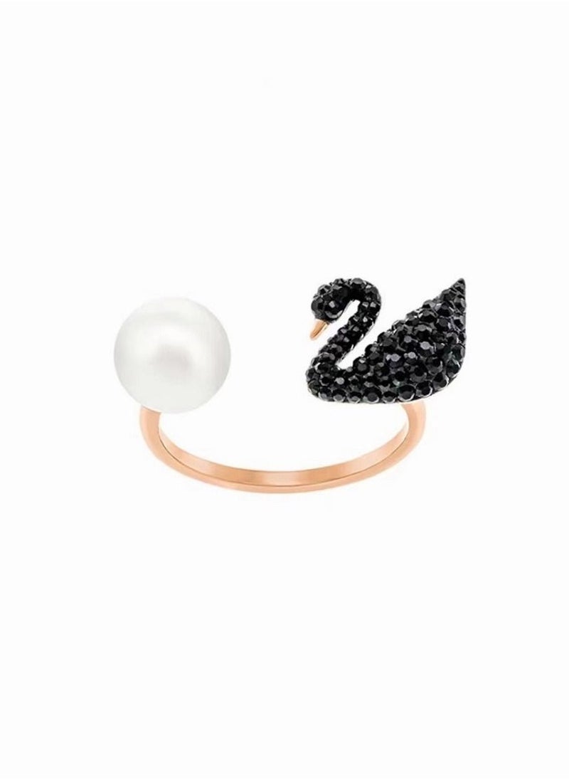 Chomel - Iconic Swan and Pearl Ring - Image 1