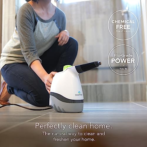 Steamfast منظف بخار يدوي Steamfast SF-210، مع 6 ملحقات، سلك طاقة بطول 12 قدم، بخار خالي من المواد الكيميائية، يسخن في 3 دقائق، خزان ماء سعة 6 أونصات، بخار قوي يزيل الأوساخ، الشحوم، والجراثيم والمزيد - Image 5