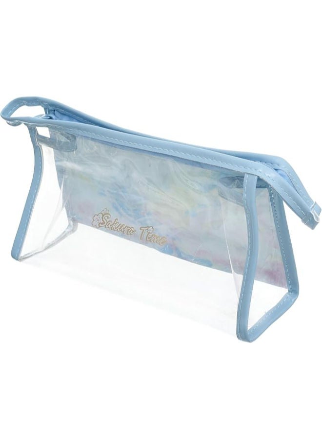 M&G Sakura Time Pencil Case, Semi-Transparent, 22x12x8cm, Durable Zipper, Assorted - Image 3
