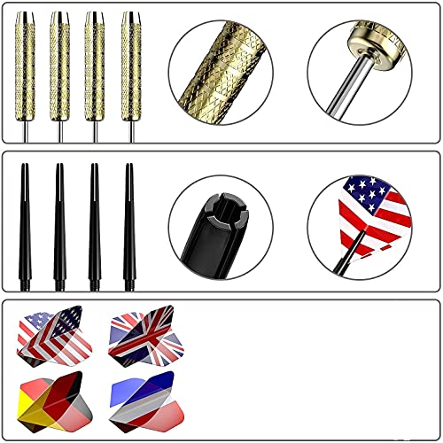 Serveuttam Darts for Adult - Professional Darts for Dart Board | Steel Pointed Darts for Professional Play | 15cm Long Air Steel Dart (Pack of 3) - Image 4