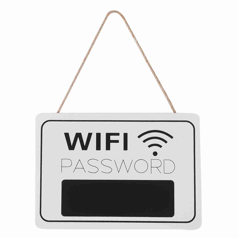 Password Display Signage Wall Hanging Coffee Shop Bookstore Retro Hanging Blackboard - Image 1
