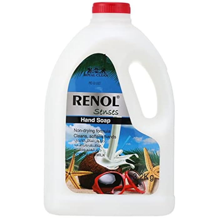 Renol senses hand soap with coconut and milk- 3.2 kg - Image 1