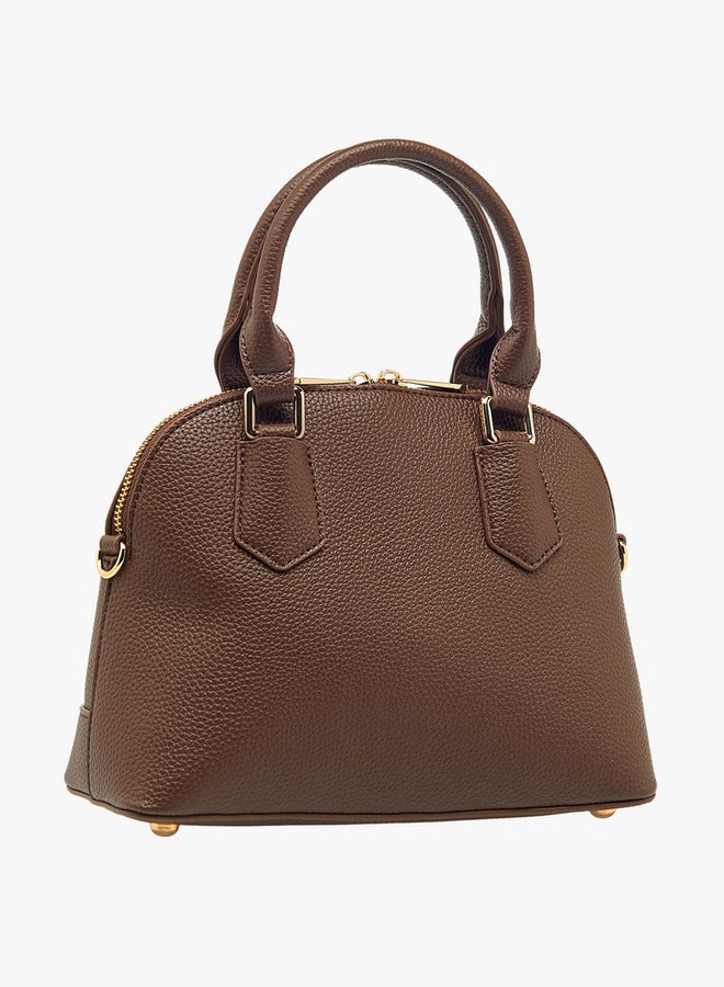 فلورا بيلا من شو إكسبرس حقيبة توت بنقوش مع حزام قابل للفصل وإغلاق بسحاب  - Image 4