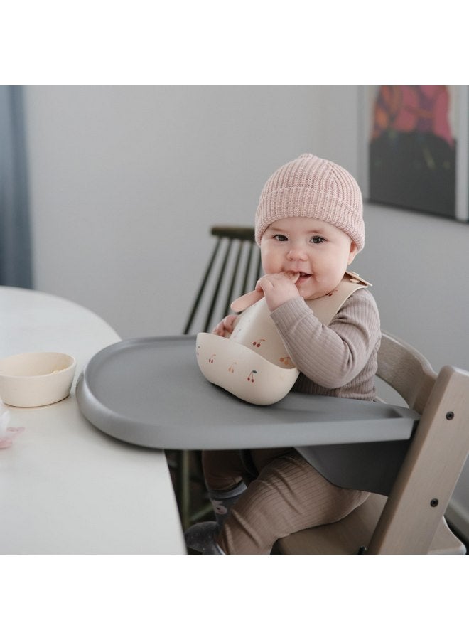 mushie Silicone First Feeding Baby Spoons | 2 Pack (Blush/Shifting Sand) - Image 5