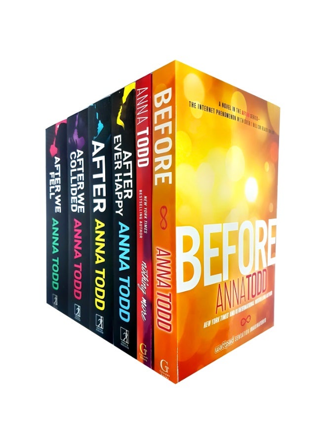 Anna Todd X5 Pack (After Every Happy, After, After We Collided, After We Fell, Before)