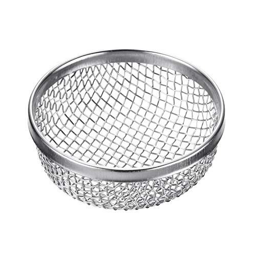 Miady RV Furnace Vent Screen - 2 Pack Flying Insect Bug Cover Camper Heater Exhaust Vents - 2.8" Stainless Steel Mesh Screens - Installation Tool Included - Image 2