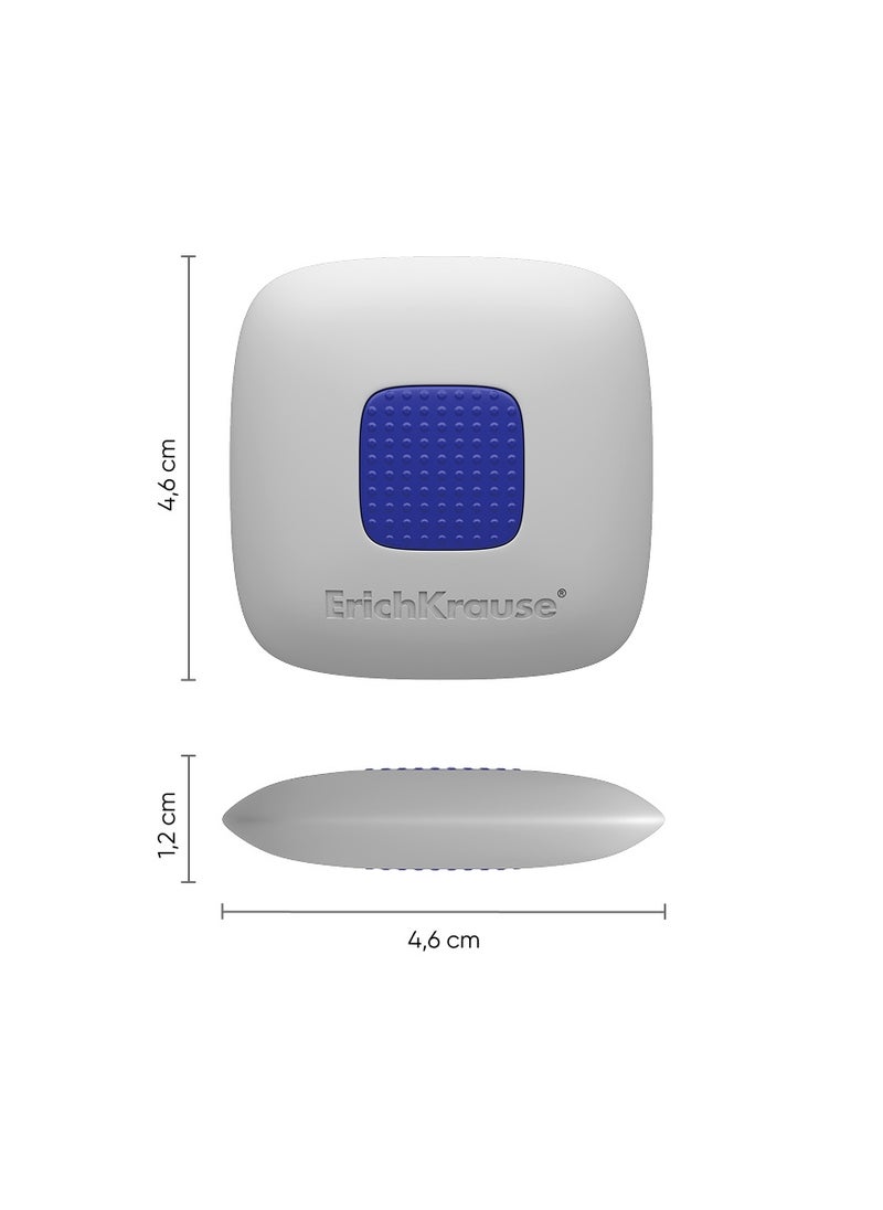 ErichKrause - Eraser with centering SmartWay Square (in polybag) - Image 1