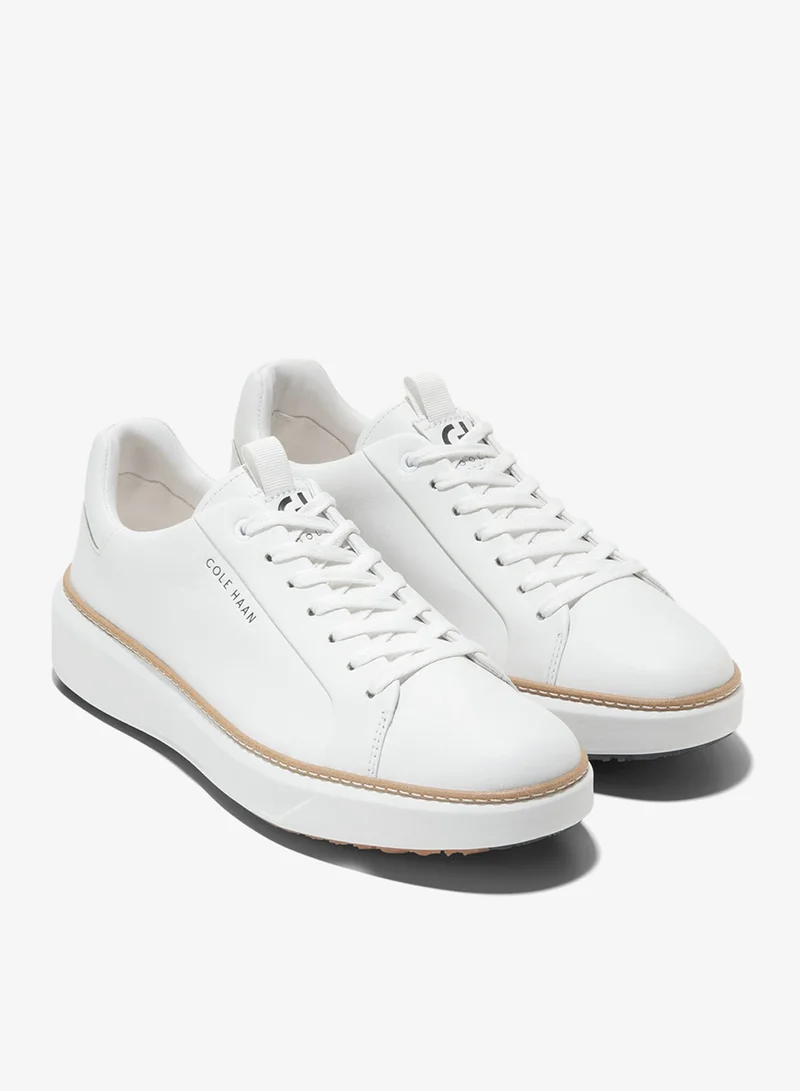 COLE HAAN WHITE Men's GrandPro¸ Waterproof Topspin Golf Shoes for Men | Best Price UAE