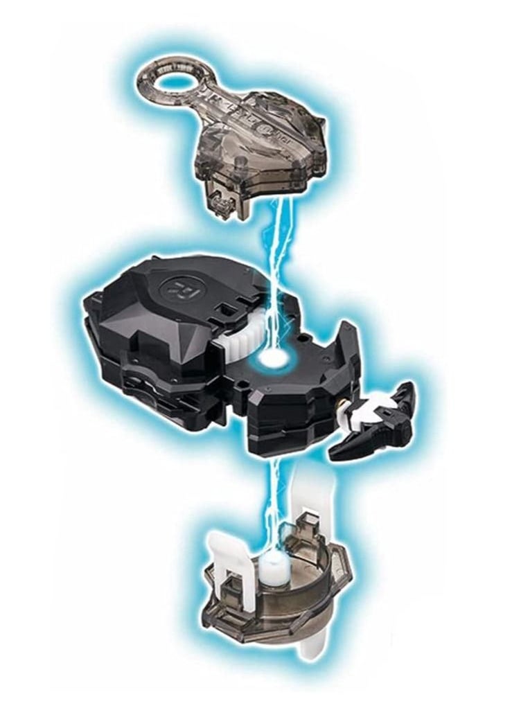 Beyblade Battling Tops Burst B-184 Custom Bey Launcher LR Left-Right Spin DB Layer system