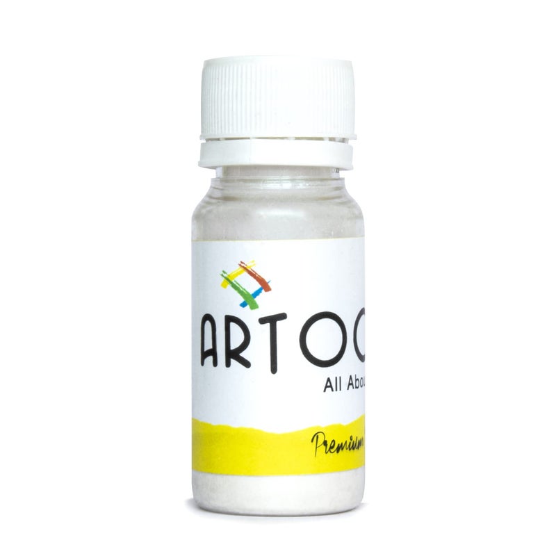 ARTOOL Mica Powder for Epoxy Resin Pigment Art Sila Moonstone Green Non Toxic Multipurpose Use In Making Candles, Painting, Art and Craft Projects 9 gm (PP34) - Image 1