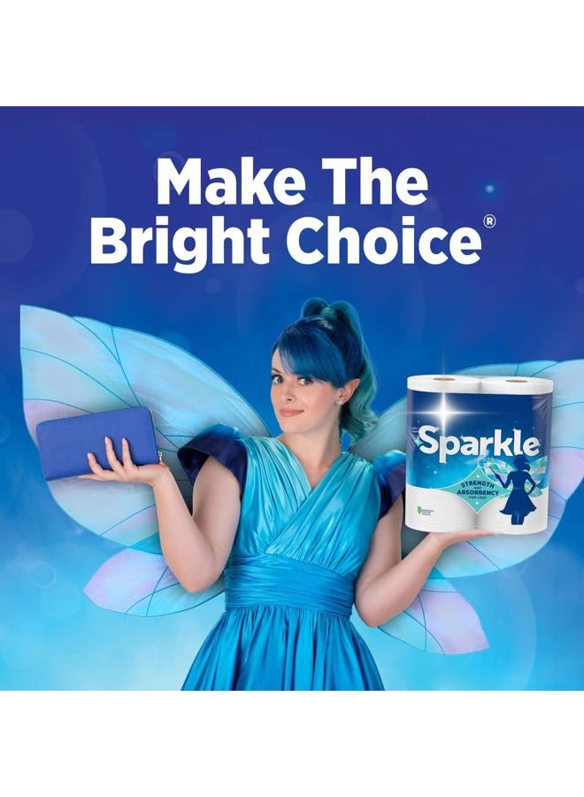 Sparkle Pick-A-Size Paper Towels, 6 Double Rolls = 12 Regular Rolls, Everyday Value Paper Towel With Full And Half Sheets - Image 3