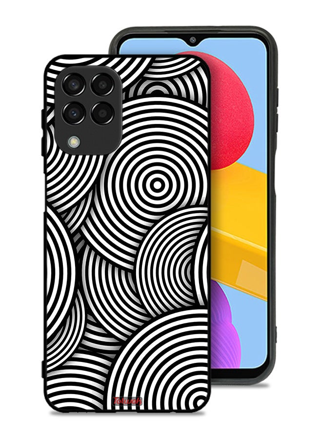 Tolwak غطاء حماية لجهاز سامسونج جالاكسي M33 بنمط وهم الدوائر - Image 1