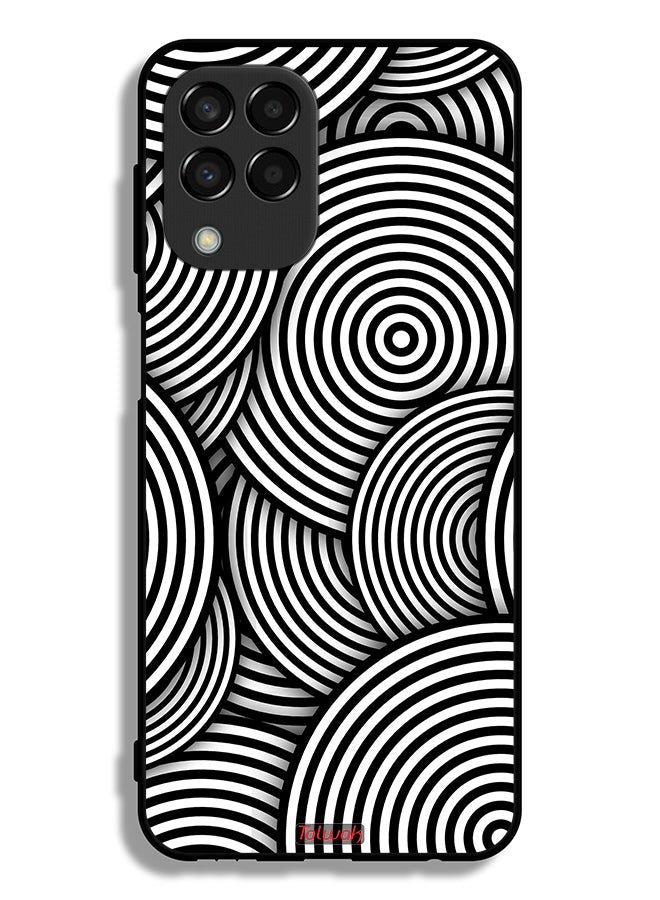 Tolwak غطاء حماية لجهاز سامسونج جالاكسي M33 بنمط وهم الدوائر - Image 2