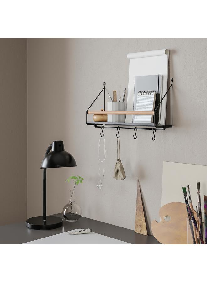 Zaboon Wall organiser w hooks, 42x12x26 cm  - Image 4