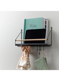 Zaboon Wall organiser w hooks, 42x12x26 cm  - Image 3