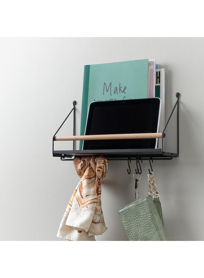 Zaboon Wall organiser w hooks, 42x12x26 cm  - Image 3