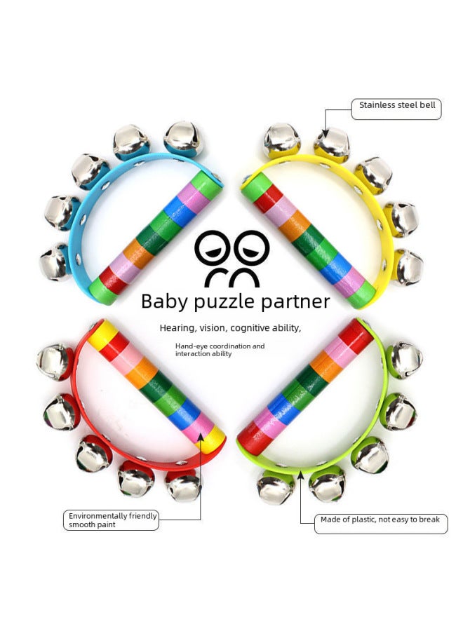 Newborn Baby Handbell Toy 0-1 Year Old Baby Puzzle Early Education Grasping Gel 3-6 Month Baby Comfort - Image 5