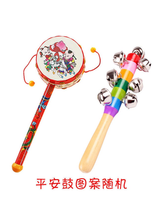 Newborn Baby Handbell Toy 0-1 Year Old Baby Puzzle Early Education Grasping Gel 3-6 Month Baby Comfort - Image 1
