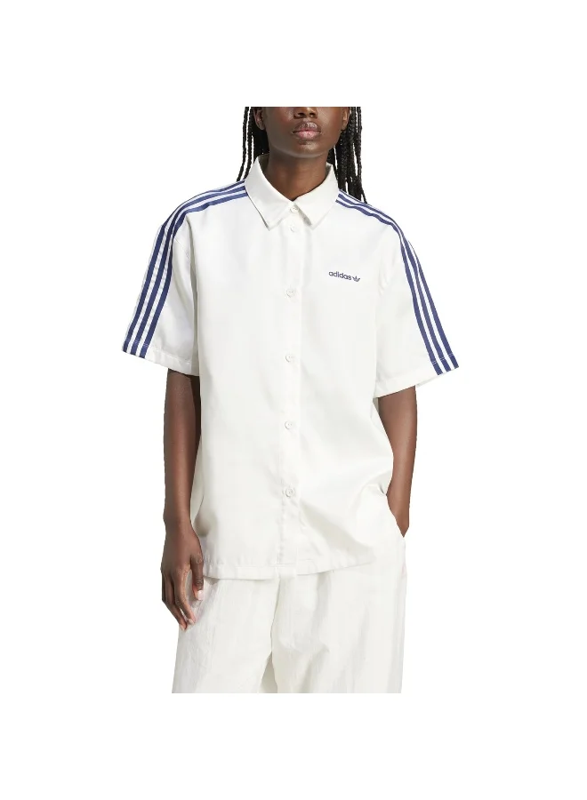 Adidas adidas WOVEN SHIRT White Originals Women OTHER SHIRTS
