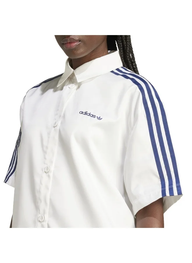 Adidas adidas WOVEN SHIRT White Originals Women OTHER SHIRTS