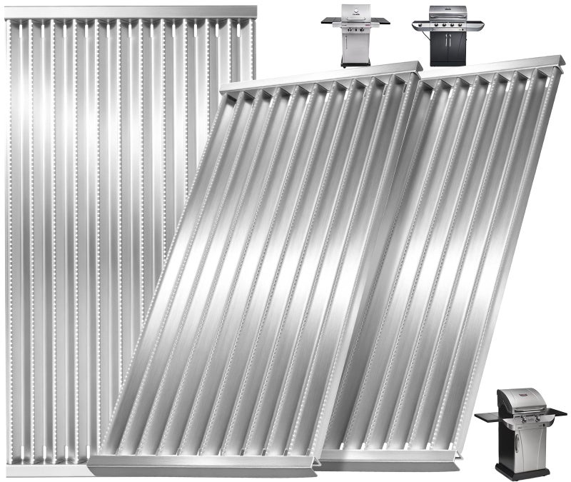 DcYourHome Stainless Steel Emitter Plates Replacement for Charbroil Commercial Tru-Infrared 463241013 463268008 463247009 463246909 463243911 463241313 463241314 463247109 466241313 Grill Parts,3-Pack - Image 1