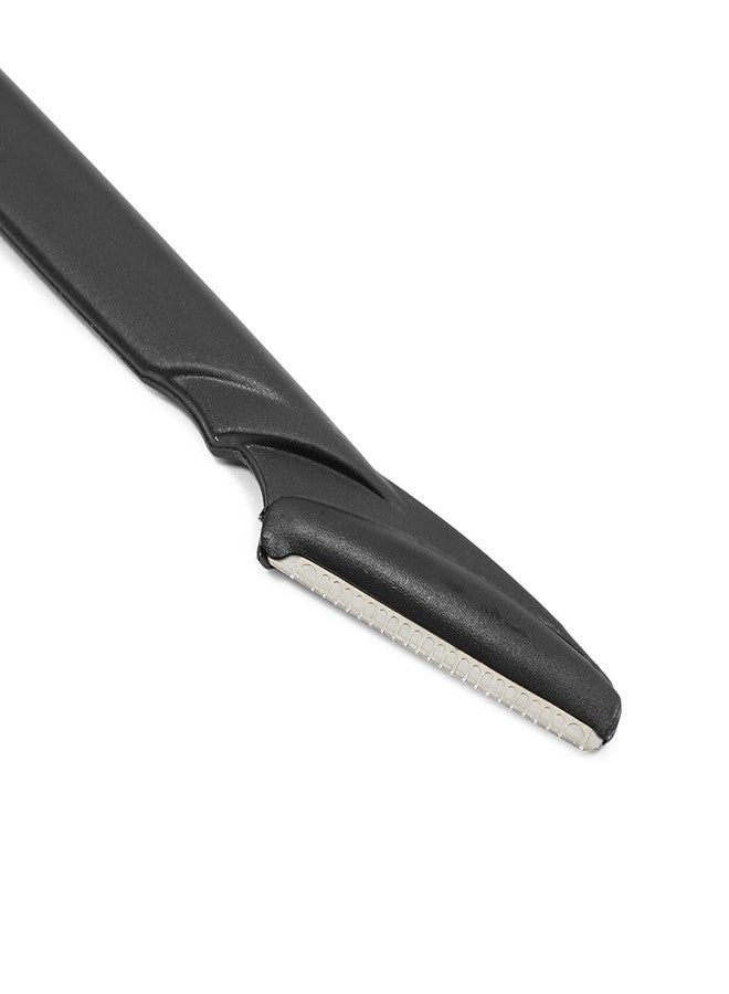 جلامليلي شفرات حلاقة Glamlily الرجالية لتعديل الشارب واللحية (أسود، 5.8 بوصة، عبوة من 12 شفرة) - Image 5