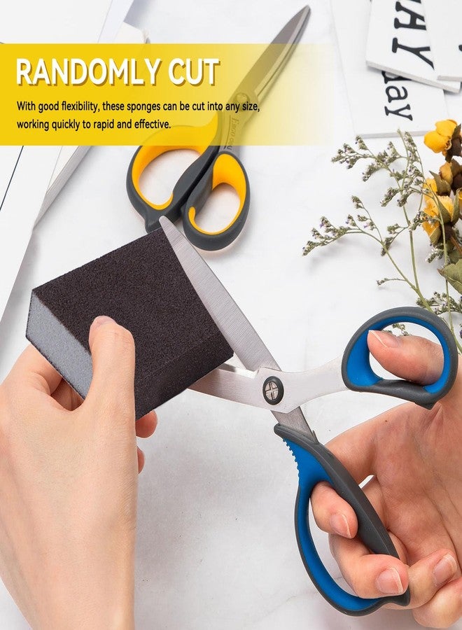 Gsycle 12Pcs Carborundum Sponge Nano Emery Sponges, Pot Cleaning Pads with Carborundum Sponge Brush Eraser Scrub for Kitchen - Image 5