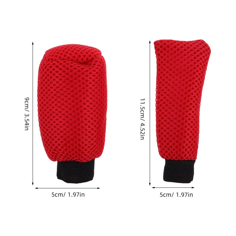 3 Sets Shift Knob Cover Automatic Shifter Knob Cover Car Shift Gear Cover Gear Shift Knob Cover Hand Brake Cover Car Decor - Image 3