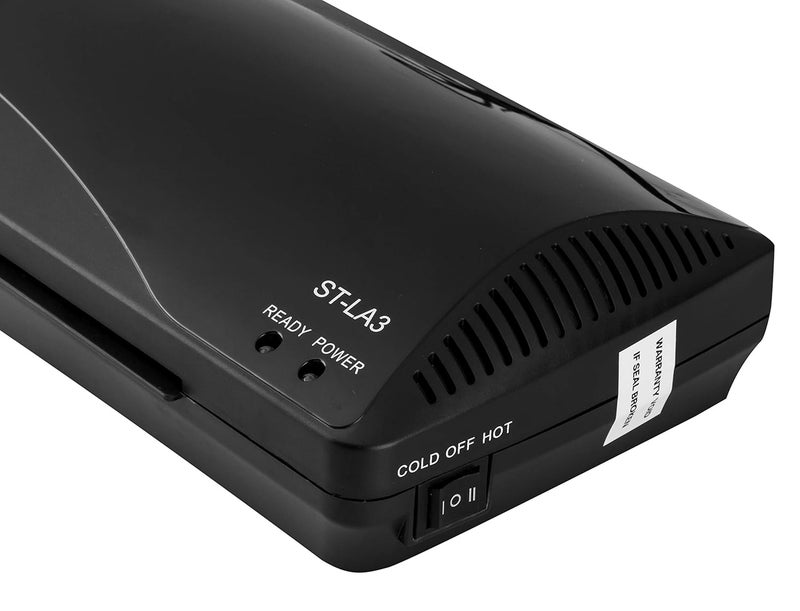 SToK (ST-LA3) آلة تغليف مزدوجة الوضع بحجم 12 بوصة للاستخدام المنزلي والمكتبي والمدرسي مع وظائف ساخنة وباردة | تناسب جميع صفحات A3 و A4 (ضمان خارجي لمدة سنة واحدة) - Image 3