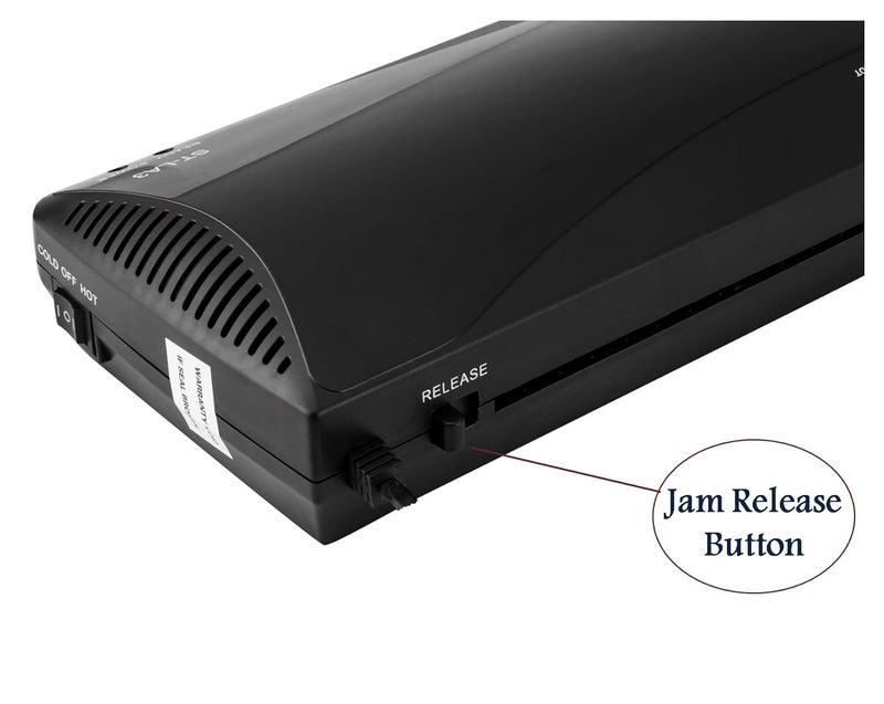 SToK (ST-LA3) آلة تغليف مزدوجة الوضع بحجم 12 بوصة للاستخدام المنزلي والمكتبي والمدرسي مع وظائف ساخنة وباردة | تناسب جميع صفحات A3 و A4 (ضمان خارجي لمدة سنة واحدة) - Image 4