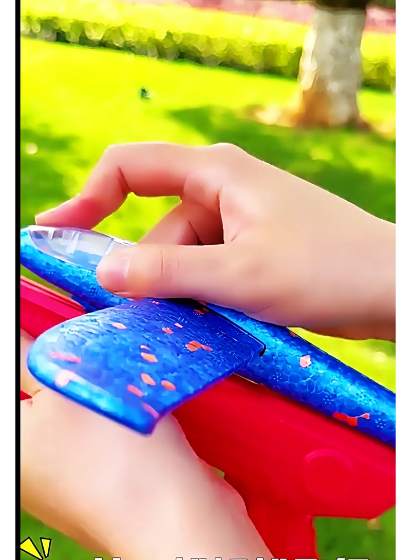 Outdoor Toys Kids Airplane Launcher Gun - Fun Flying Toy for Boys & Girls - Image 3