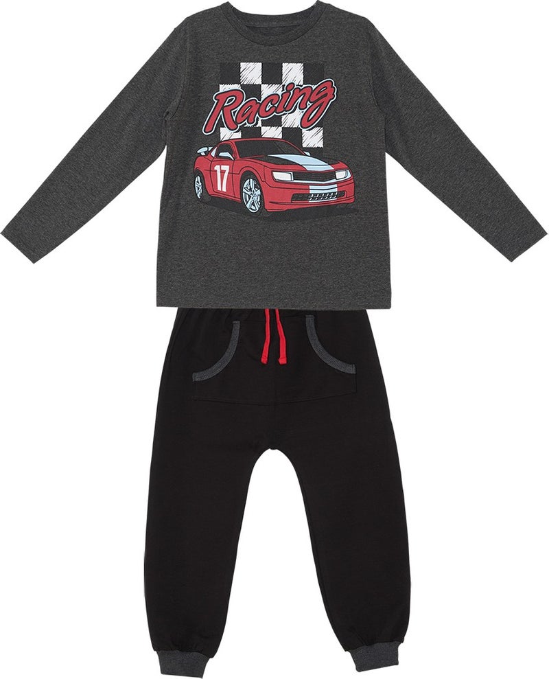 Mshb&G Racing Boy T-Shirt Trousers Set  - Image 3