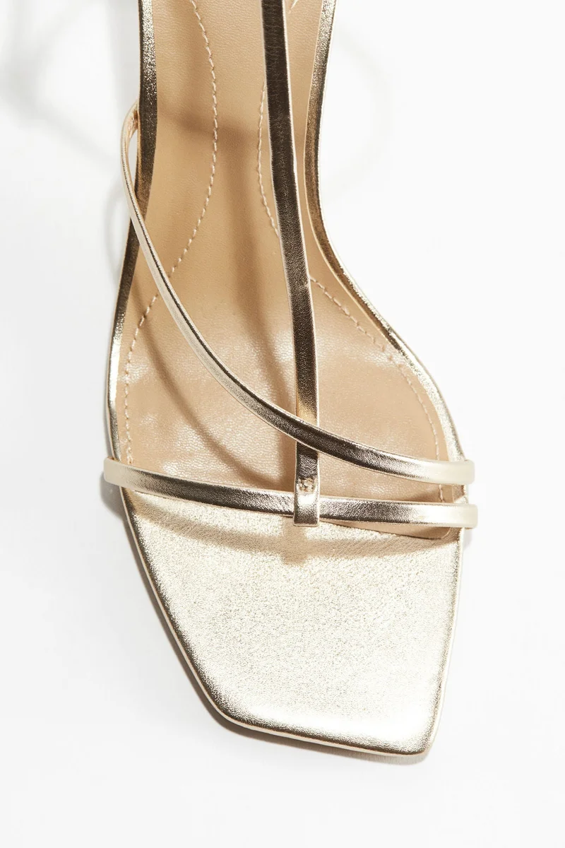 H&M Heeled strappy sandals