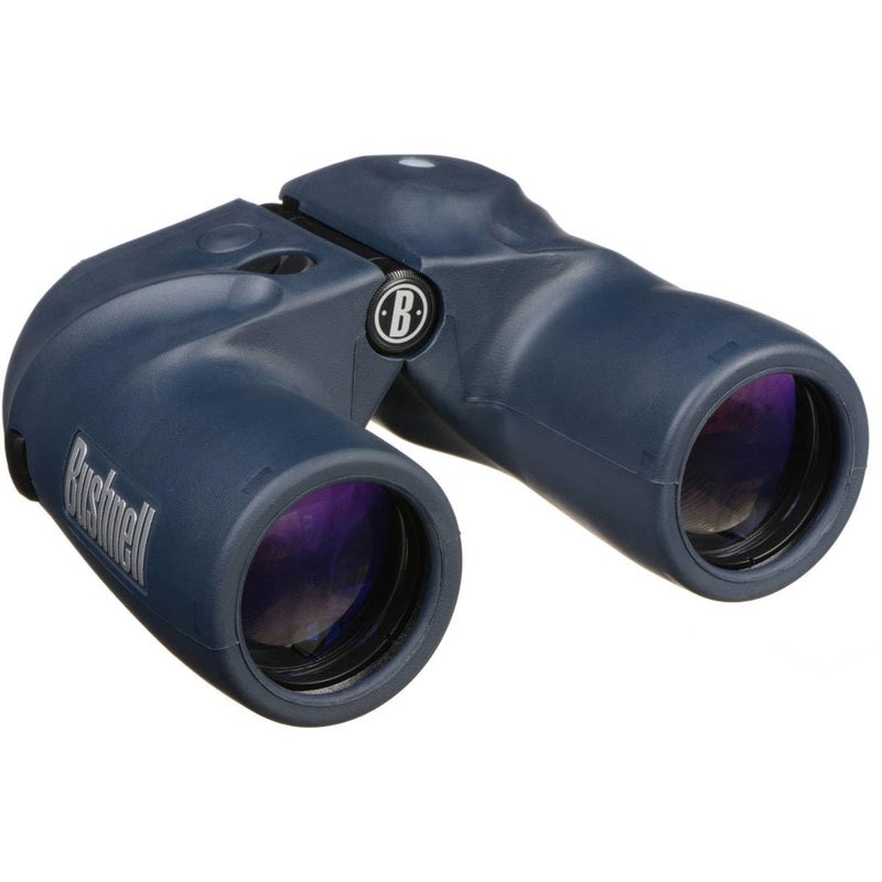 Bushnell Marine 7x50 Binocular WaterproofFogproof Binoculars with Internal Rangefinder and Illuminated Compass