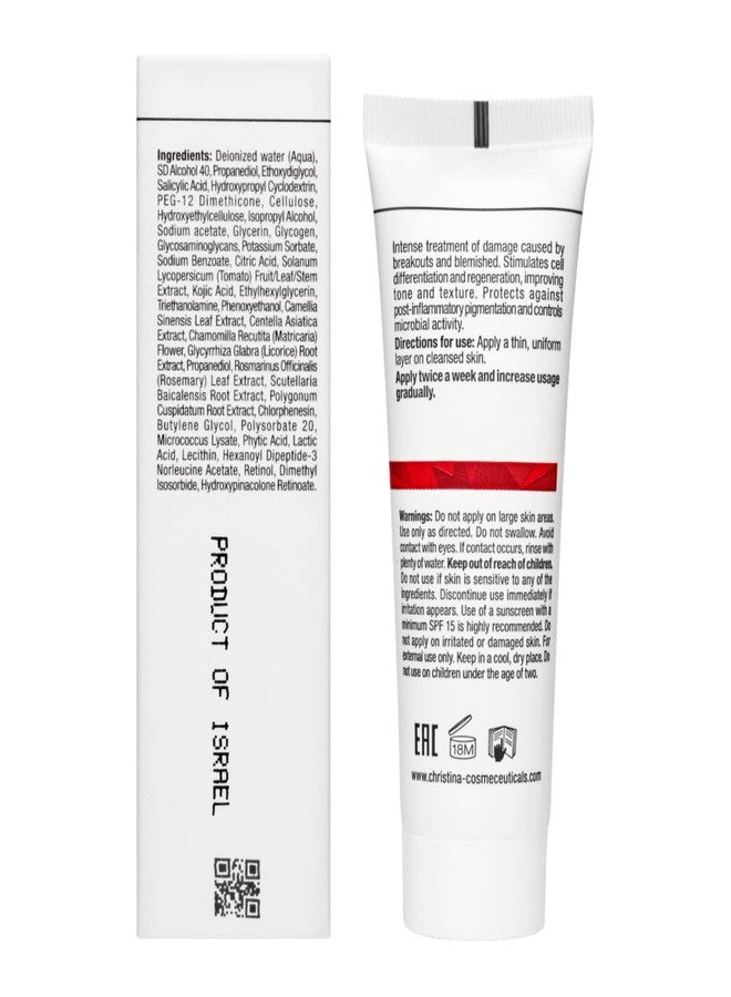 -CHRISTINA- Comodex Renew & Repair Night Cream with Retinol and Salicylic Acid | Moisturize, Tighten, and Cleanse your Skin | Suitable Oily And Combination Skin 50ml - Image 4