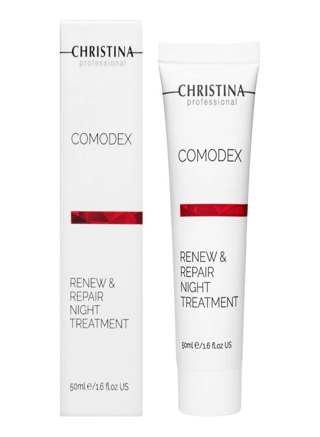 -CHRISTINA- Comodex Renew & Repair Night Cream with Retinol and Salicylic Acid | Moisturize, Tighten, and Cleanse your Skin | Suitable Oily And Combination Skin 50ml - Image 3